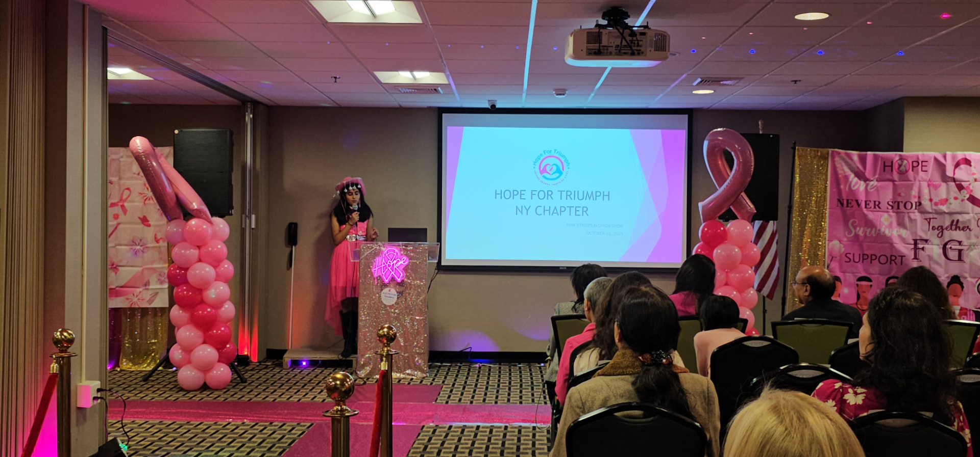 Hope for Triumph NY Chapter presentation